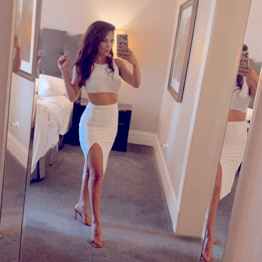 Amira cut out dress
